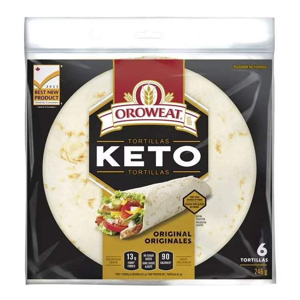 Oroweat Keto Tortillas