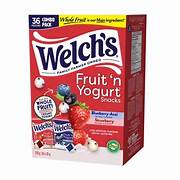 Welch's Fruit n Yogurt Snacks