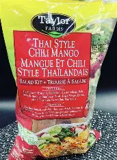 Taylor Farms Thai Style Chili Mango Salad Kit