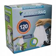 Grab A Rag Washable Microfiber Rags, 120 Count