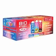 Bio Steel - 24 Bottles Sports Hydration ( Blue Raspberry, Rainbow Twist & Black Cherry )