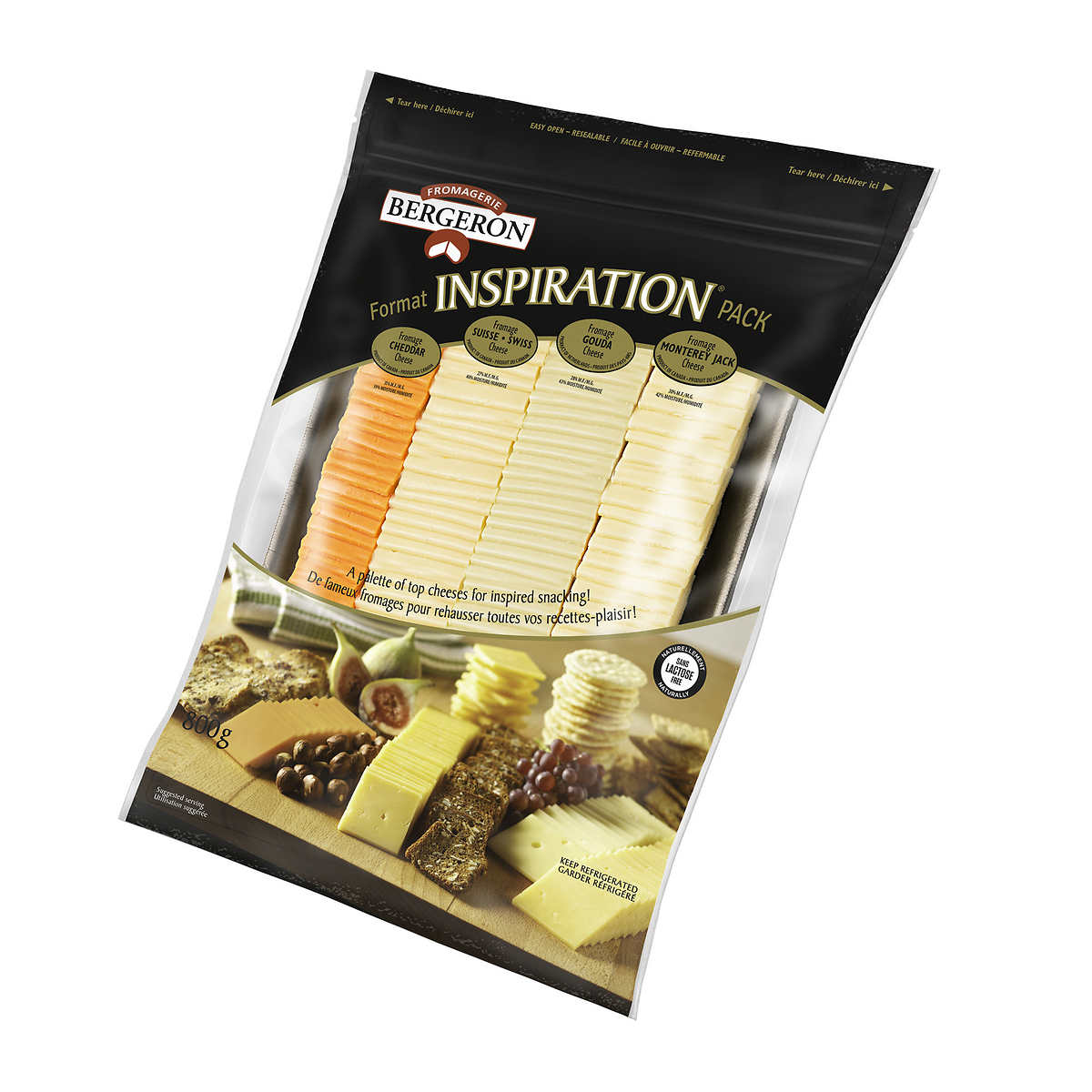 Bergeron Cracker Cut Cheese 800 g