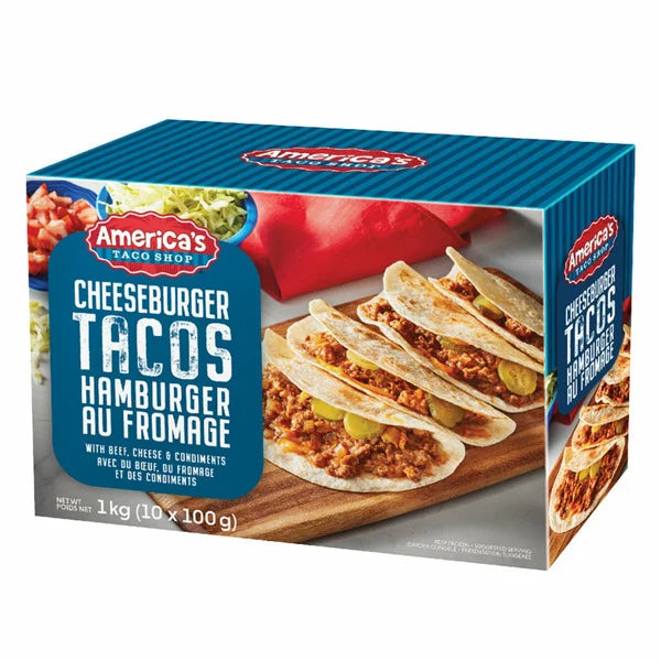 America's Taco Shop Cheeseburger Tacos