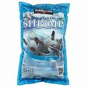 Kirkland Signature Tail - On Raw Shrimp