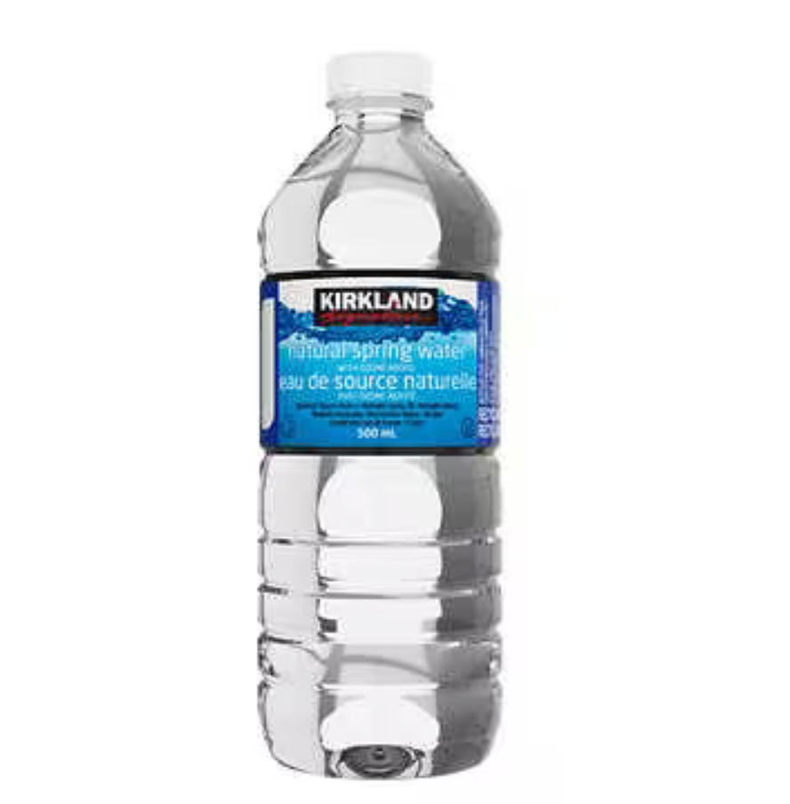 Kirkland Signature Natural Spring Water 40 × 500 mL