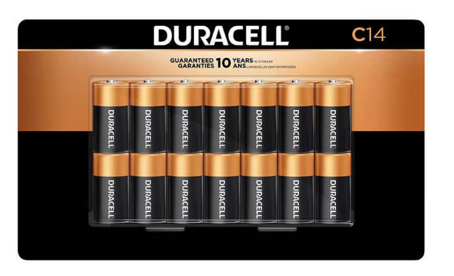 Duracell C Batteries Pack of 14
