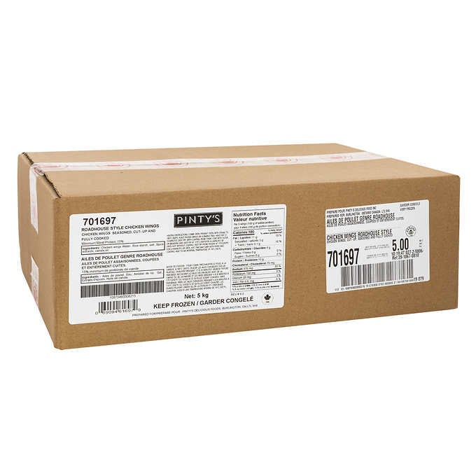 Pinty’s Frozen Roadhouse Style Chicken Wings