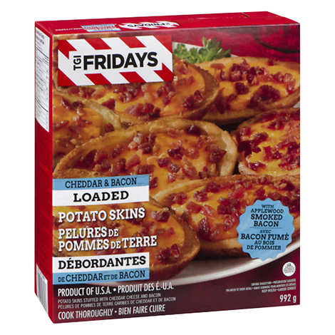 TGI Fridays Cheddar and Bacon Loaded Potato Skins 992 g
