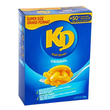 Kraft Dinner Original Macaroni and Cheese