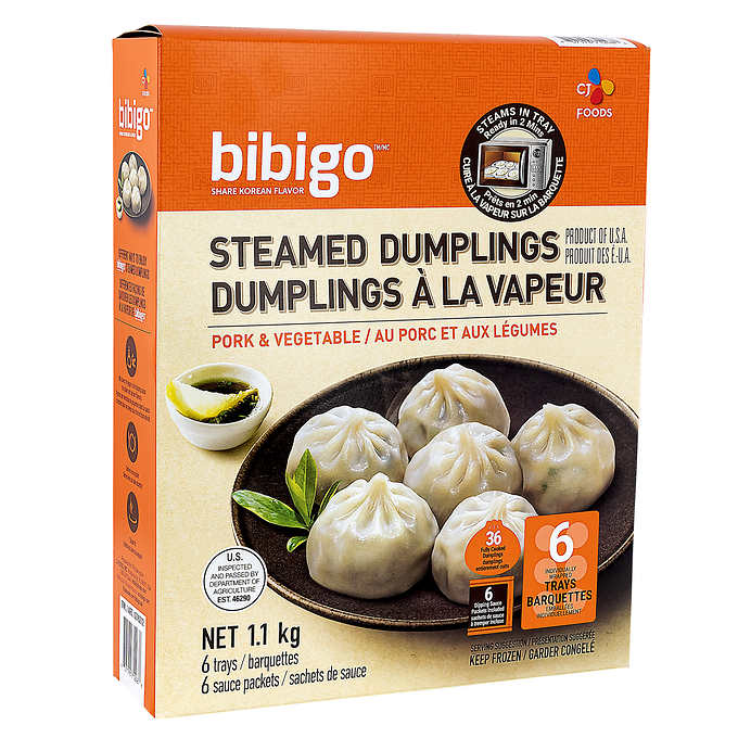 Bibigo Frozen Steamed Dumplings (Pork)