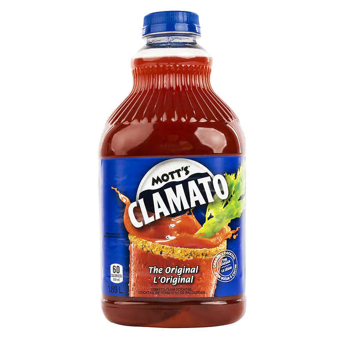 Mott’s The Original Clamato* 4 × 1.89 L