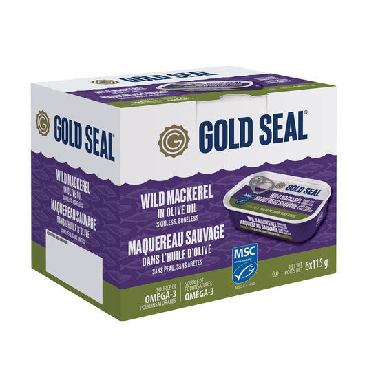 Gold Seal Mackerel in Olive Oil 6x115g