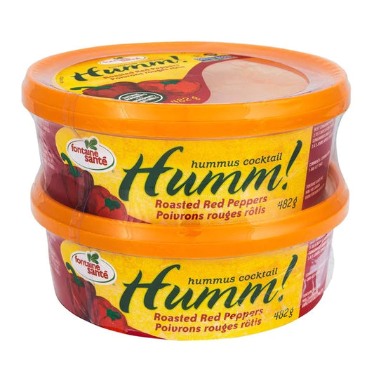 Fontaine Sante Red Pepper Hummus 2 x 482g
