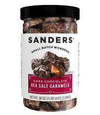 Sanders Small Batch Wonders - Dark Chocolate Sea Salt Caramels