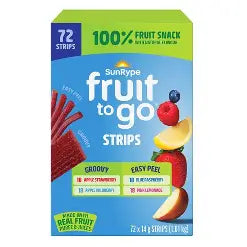SunRype Fruit to Go - Groovy & Easy Peel Flavours ( 72 Strips )