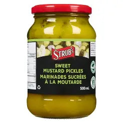 Strub's Sweet Mustard Pickles