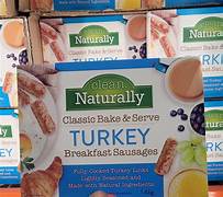 Clean Naturally Classic Bake & Serve Turkey Breakfast Sausages