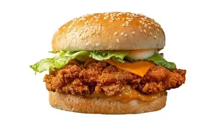 Martel Chicken Burger with Pepperjack Style Cheese