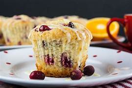 Cranberry Orange Buttermilk Muffins