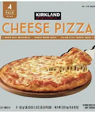 Kirkland Signature Cheese Pizza ( 4 Pack )