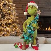 Grinch & Tree Statue
