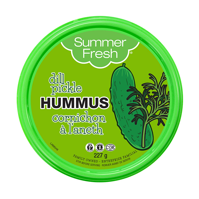 Summer Fresh Dill Pickle Hummus