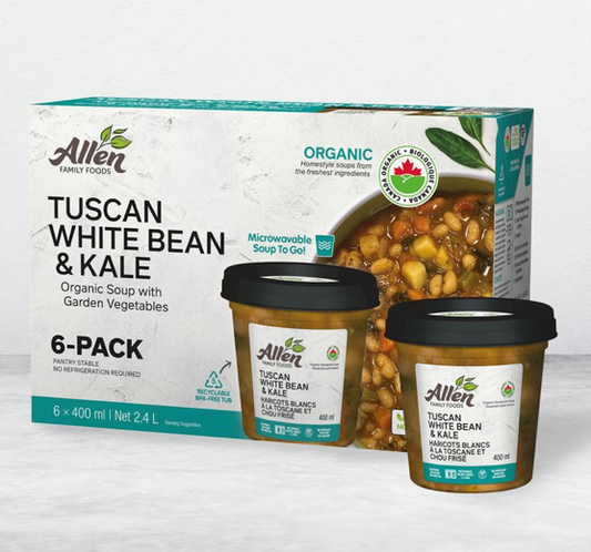 Allen Organic Tuscan White Bean & Kale Soup