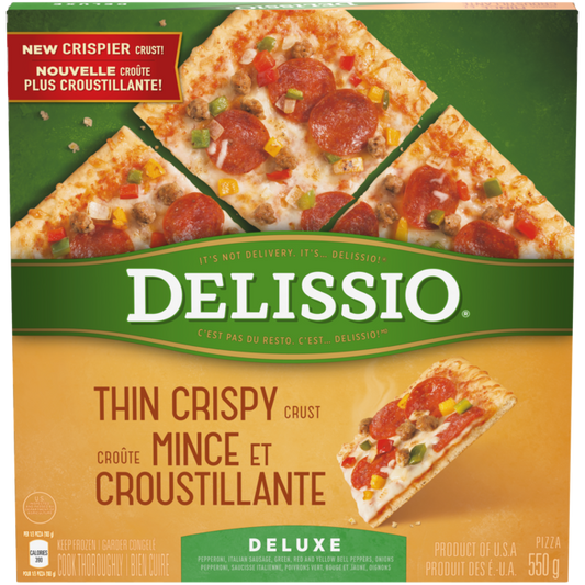 Delissio Thin Crust Pizza