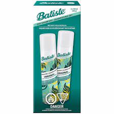 Batiste Dry Shampoo Original, 2 x 300 mL