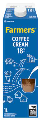 Farmers 18% Coffee Cream