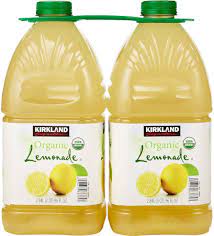 Kirkland Signature Organic Lemonade, 2.84 L, 2-count*