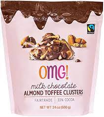 OMG! Almond Toffee Clusters