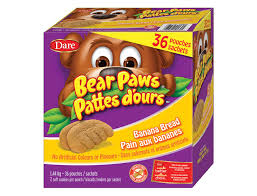 Dare Bear Paws Banana Bread