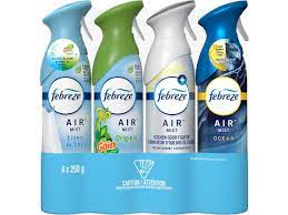 Febreze Air Refresher, Variety Pack, 4-count