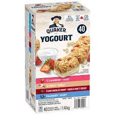 Quaker Yogourt Granola Bars, 40 x 35 g