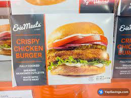 Erie Meats Crispy Chicken Burgers