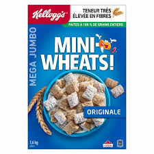 Kellogg’s Mini-Wheats Original Jumbo Pack, 1.6 kg