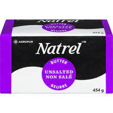 Natrel Unsalted Butter 454 g