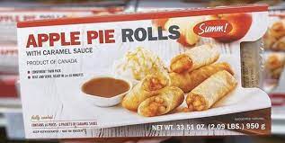 Summ Apple Pie Spring Rolls