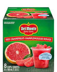 Del Monte Grapefruit Cups