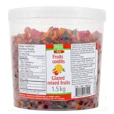 Délices de la Forêt Glazed Mixed Fruits 1.5 kg