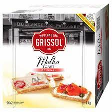 Grissol Melba Toast, Original, 1 kg