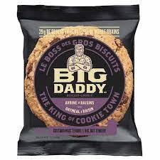 Big Daddy Oatmeal and Raisin Cookies, 8 x 100g