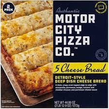 Motor City Pizza Co. Deep Dish 5 Cheese Bread