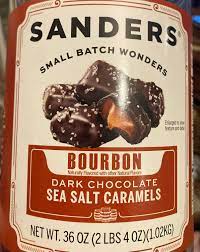 Sanders Small Batch Sea Salt Caramels 1.02kg