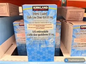 Kirkland Signature Enteric Coated Daily Low Dose ASA 81 mg