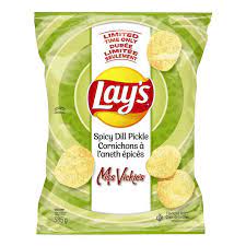 Lays Spicy Dill Pickle 585 g