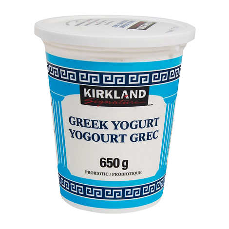 Kirkland Signature Fat-free Greek Yogurt 3 × 650 g