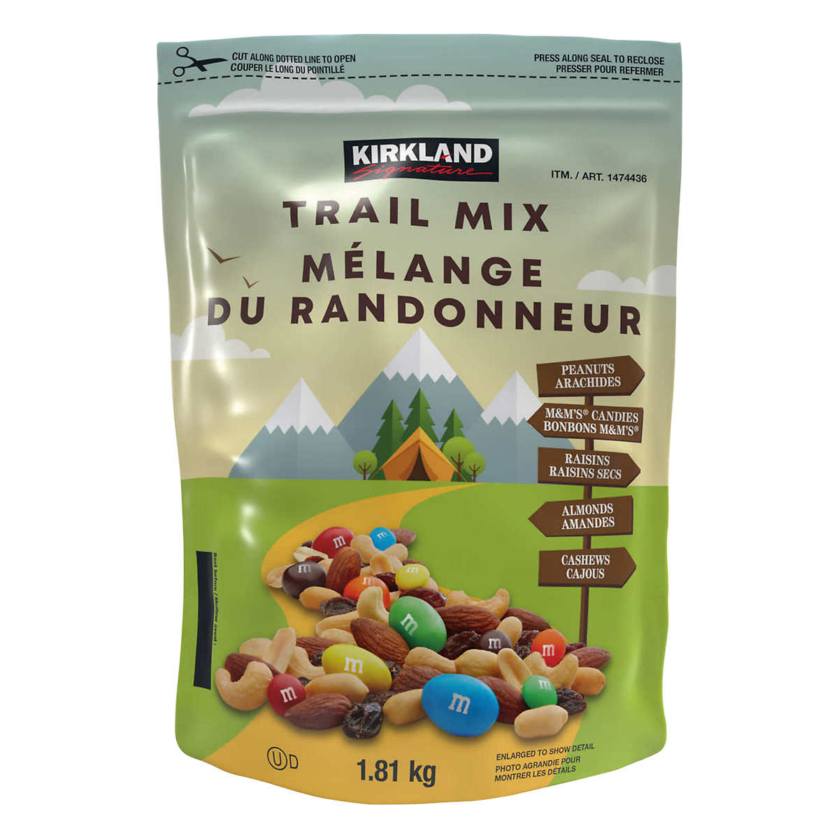 Kirkland Signature Trail Mix 1.81 kg