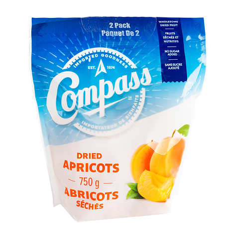 Compass Dried Apricots 2 x 750g